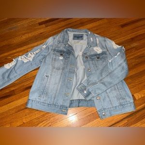 Ripped Jean jacket
